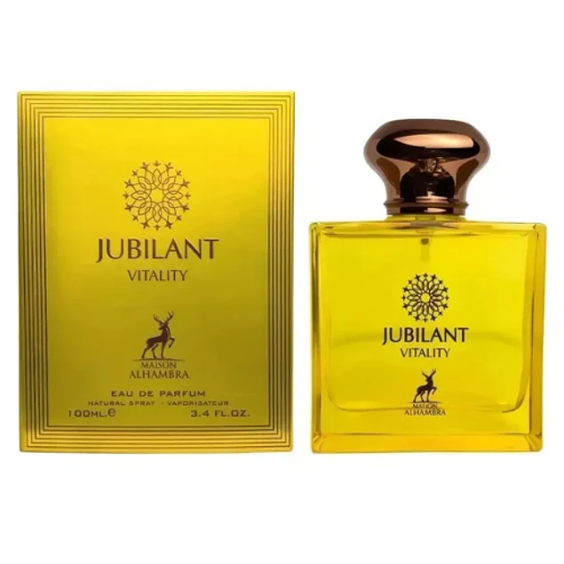 JUBILANT VITALITY EDP 100 ML FOR MEN - MAISON ALHAMBRA