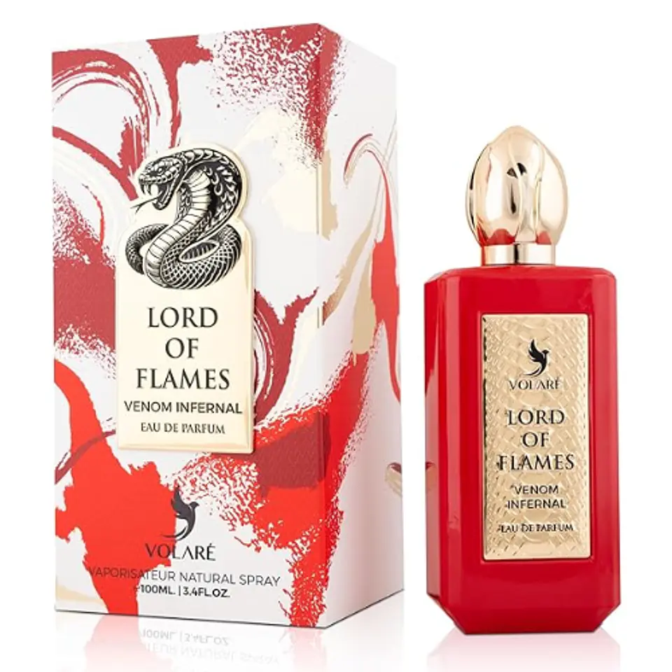 LORD OF FLAMES VENON INFERNAL EDP 100 ML FOR MEN - VOLARE 1