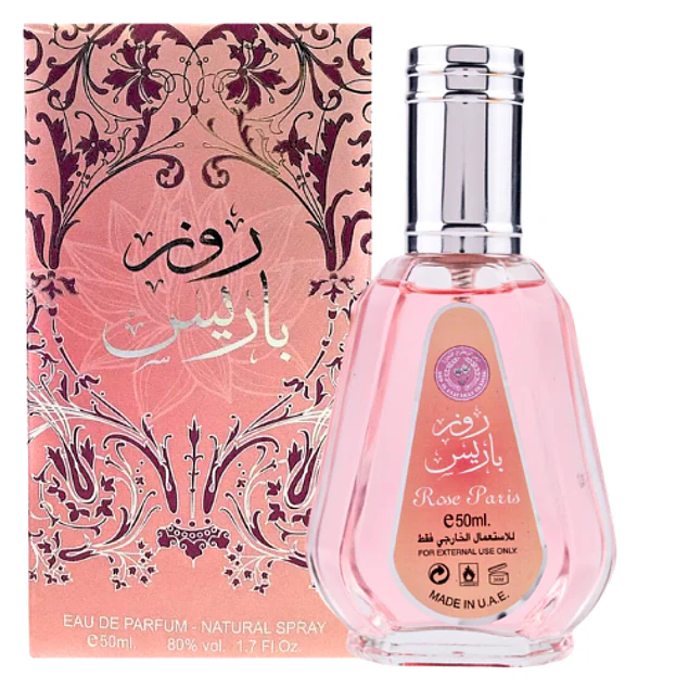 ROSE PARIS EDP 50 ML FOR WOMAN (SIN CELOFÁN) -  ARD AL ZAAFARAN