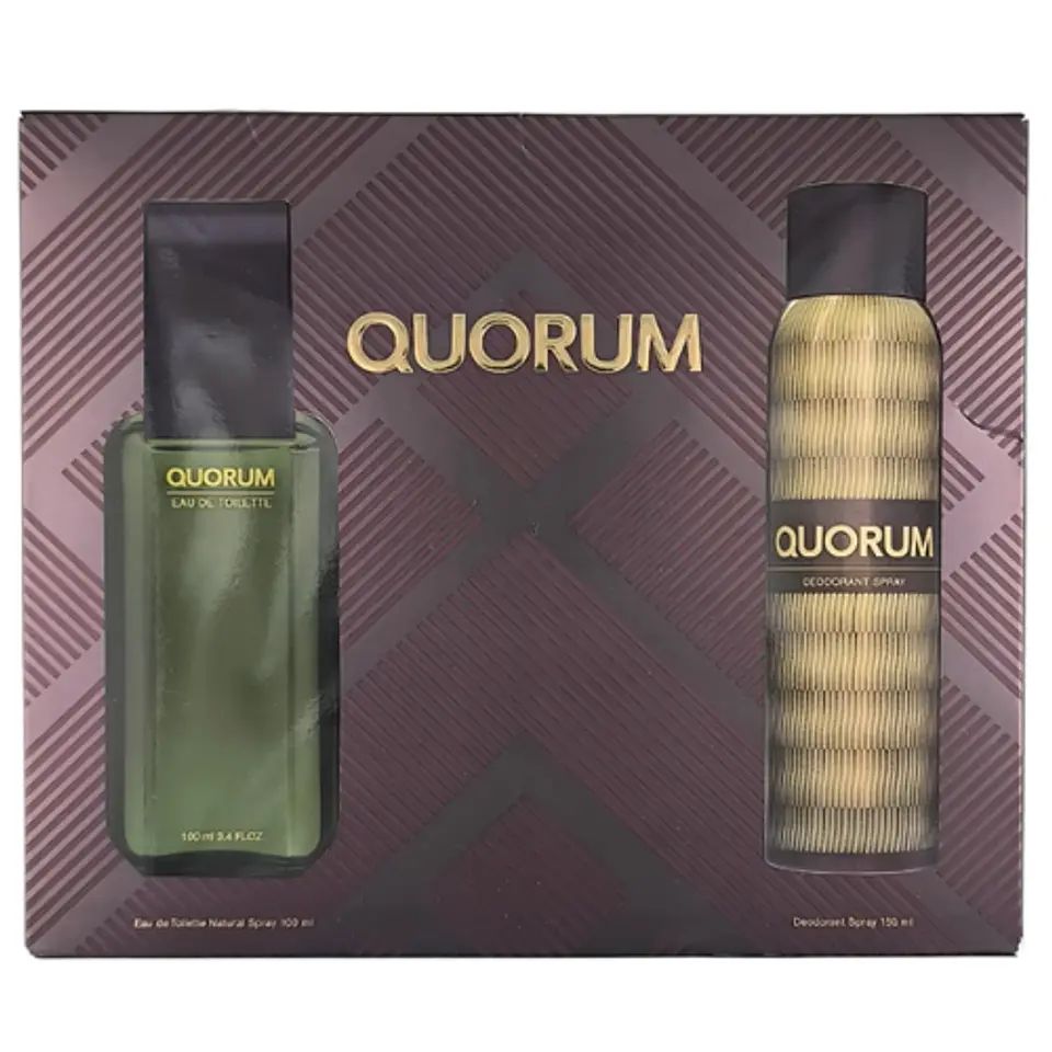 QUORUM EDT 100 ML + DEO 150 ML ESTUCHE - PUIG 1