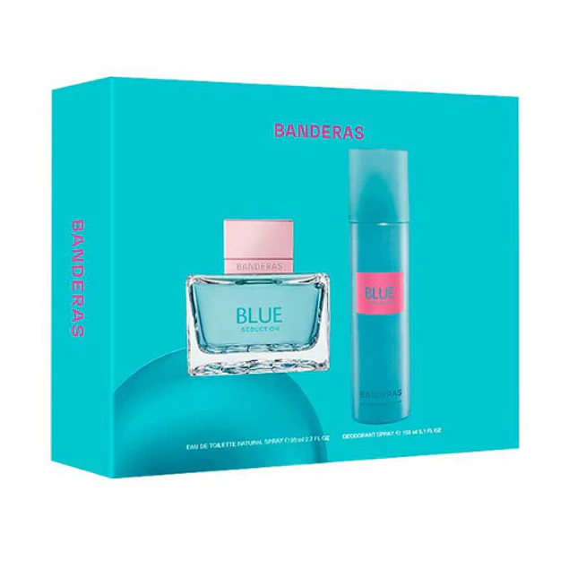 BLUE SEDUCTION WOMEN 80 ML + DEO 150 - ANTONIO BANDERAS