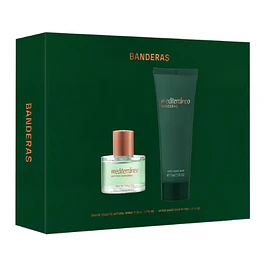 MEDITERRANEO EDT 50 ML + AFTER SHAVE 75 ML SET - ANTONIO BANDERAS
