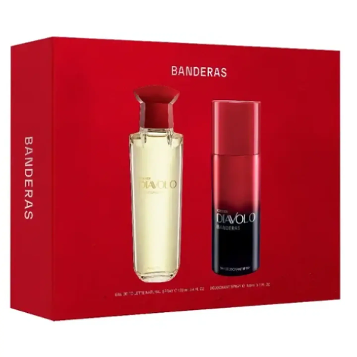 DIAVOLO EDT 100 ML + DEO 150 ML  ESTUCHE - ANTONIO BANDERAS 1