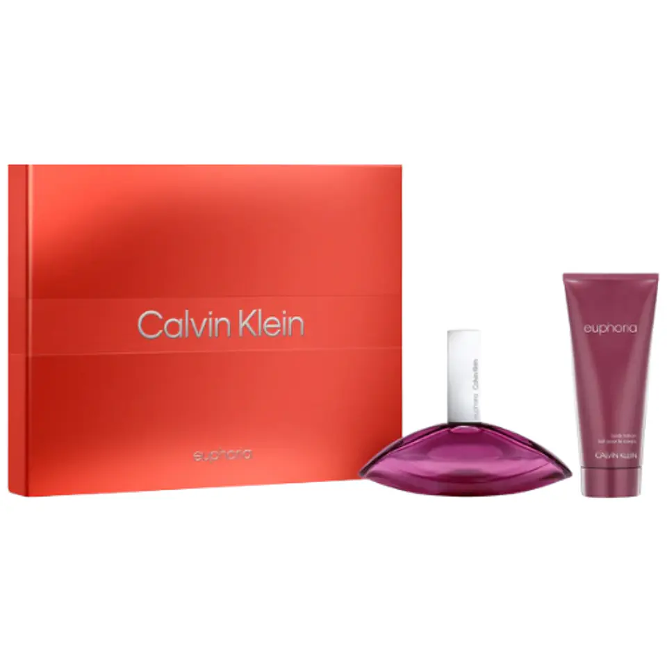 EUPHORIA WOMEN EDP 100 ML + BODY LOTION 100 ML SET - CALVIN KLEIN 1