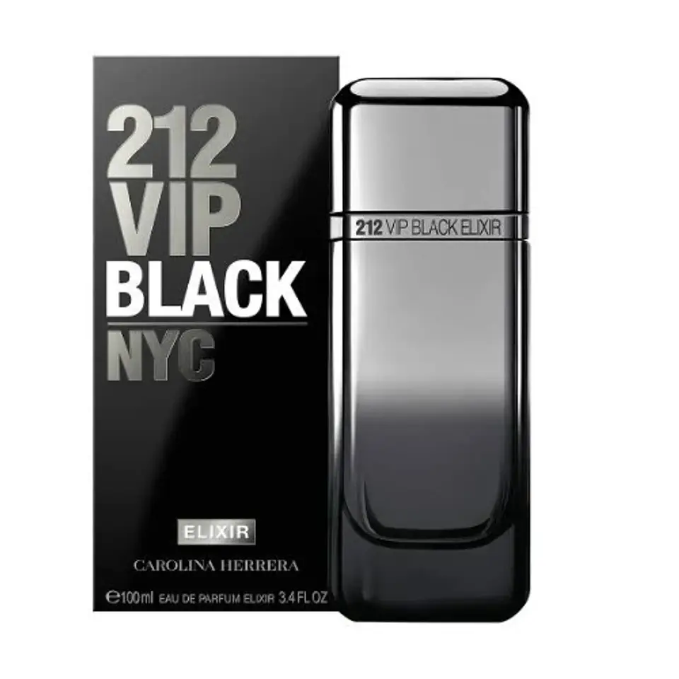 212 VIP BLACK NYC ELIXIR EDP 100 ML - CAROLINA HERRERA 1