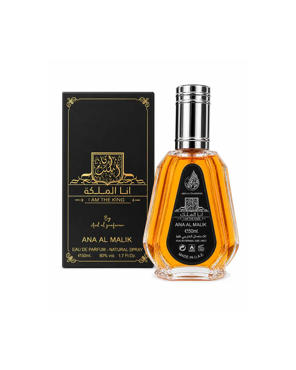 ANA AL MALIK I AM THE KING EDP 50 ML - ARD AL ZAAFARAN - (INSPIRADO EN SAUVAGE) 1