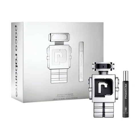 PHANTOM EDT 150 ML + 10 ML TRAVEL  SET  (TAPA SET MALTRATADA) - PACO RABANNE