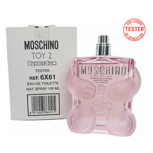 TOY 2 BUBBLE GUM EDT 100 ML (TESTER - SIN TAPA)  - MOSCHINO