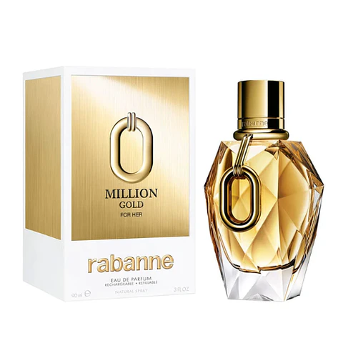 MILLION GOLD FOR HER EDP 90 ML REFILLABLE RABANNE - PACO RABANNE