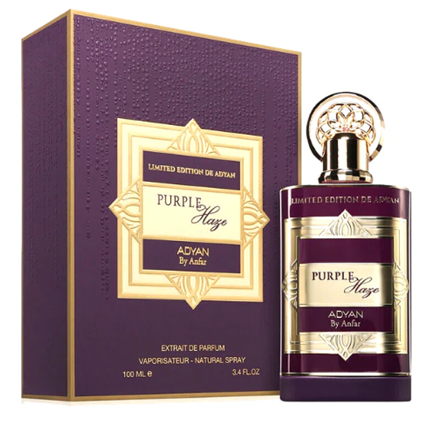 PURPLE HAZE EXTRAIT DE PARFUM 100 ML FOR WOMEN -  ADYAN (INSPIRADO EN CRYSTAL NOIR)