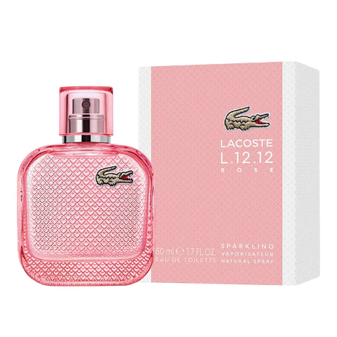 L.12.12 ROSE SPARKLING EDT 50 ML - LACOSTE