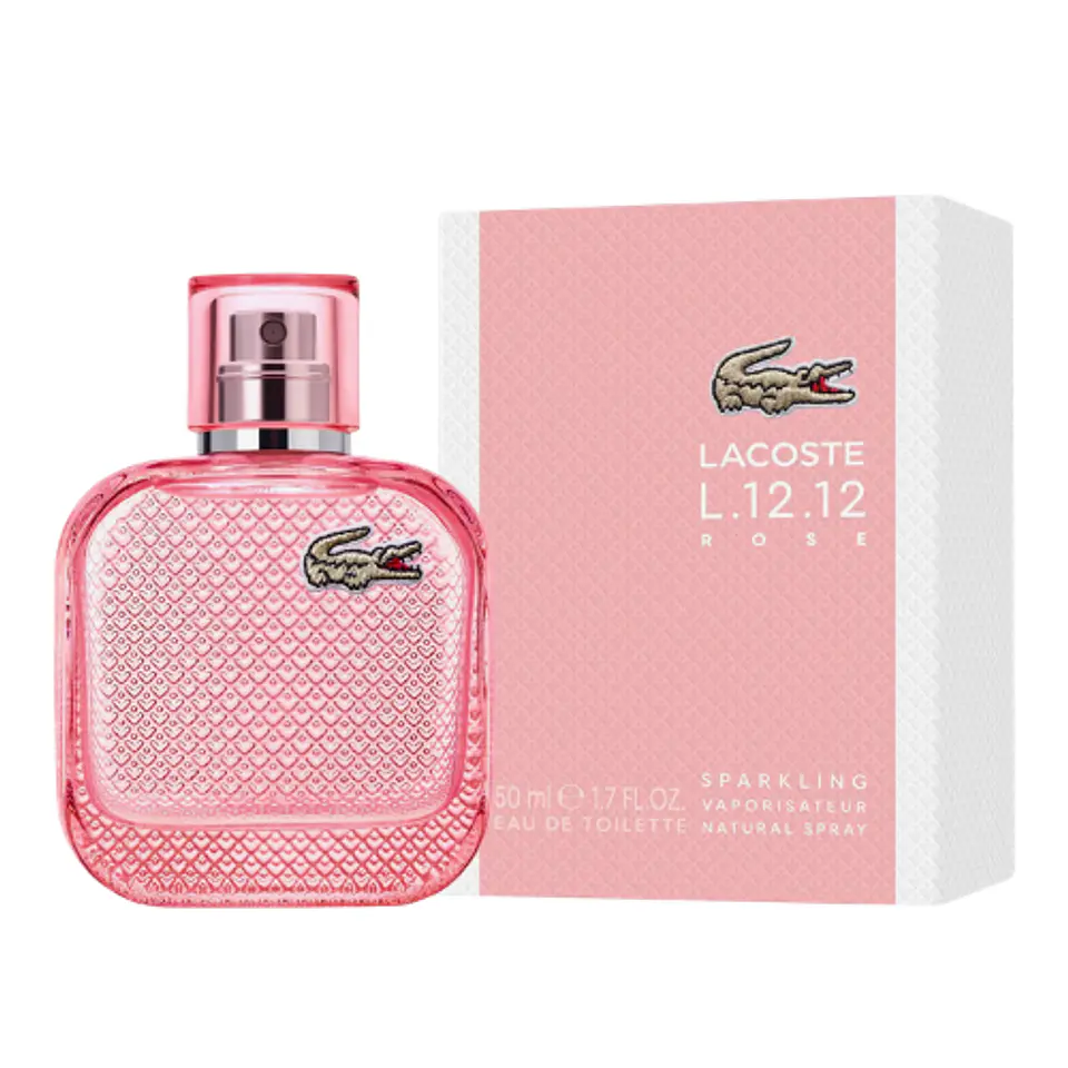 L.12.12 ROSE SPARKLING EDT 50 ML - LACOSTE 1