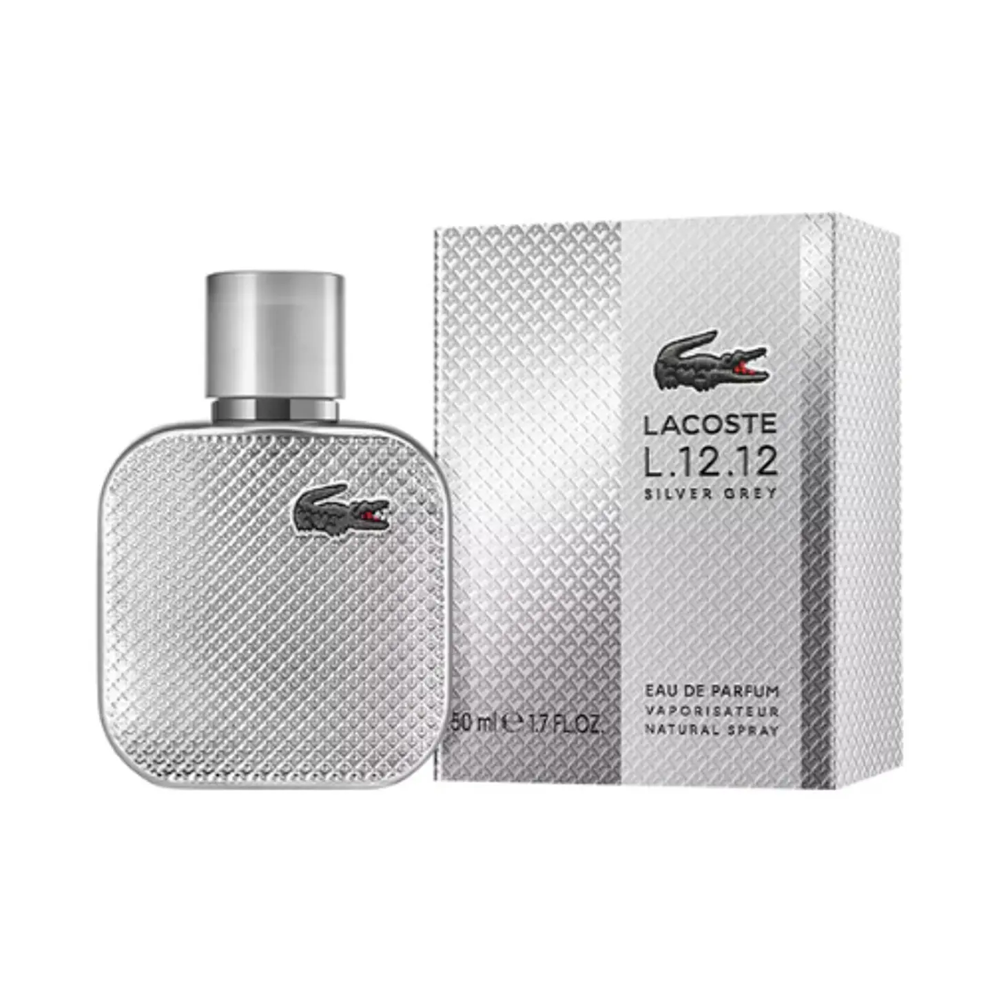 L.12.12 SILVER GREY EDP 50 ML FOR MEN  - LACOSTE 1