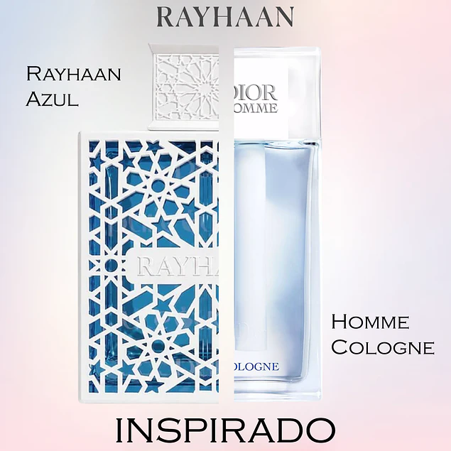 RAYHAAN AZUL EDP 100 ML FOR MEN - RAYHAAN (INSPIRADO EN HOMME COLOGNE)