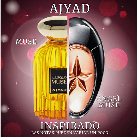 MUSE EDP 100 ML  FOR WOMAN - AJYAD INSPIRADO EN ANGEL MUSE 