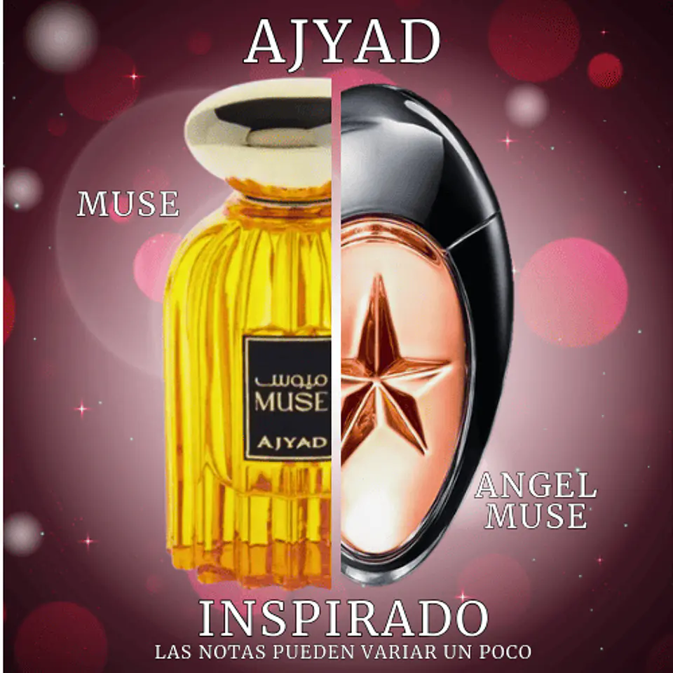 MUSE EDP 100 ML  FOR WOMAN - AJYAD INSPIRADO EN ANGEL MUSE  2