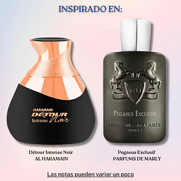 DETOUR NOIR INTENSE EDP 100 ML UNISEX - AL HARAMAIN (INSPIRADO EN PEGASUS EXCLUSIF DE PARFUMS DE MARLY)
