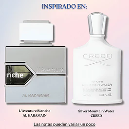 L'AVENTURE BLANCHE EDP 100 ML FOR WOMEN - AL HARAMAIN (INSPIRADO EN SILVER MOUNTAIN WATER)