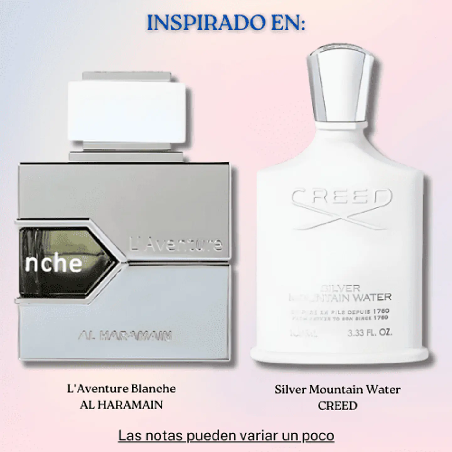 L'AVENTURE BLANCHE EDP 100 ML FOR WOMEN - AL HARAMAIN (INSPIRADO EN SILVER MOUNTAIN WATER) 2