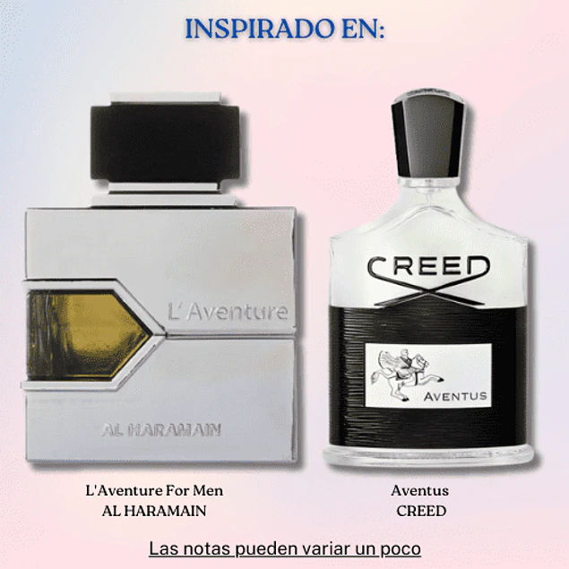 L´AVENTURE EDP 100 ML FOR MEN - AL HARAMAIN (INSPIRADO EN AVENTUS)