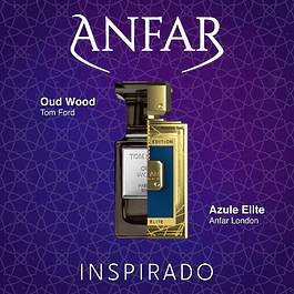 AZULE ELITE EXTRAIT DE PARFUM 100 ML UNISEX - ANFAR LONDON (INSPIRADO EN OUD WOOD)