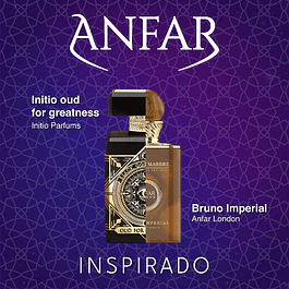 BRUNO IMPERIAL EXTRAIT DE PARFUM 100 ML FOR MEN - ANFAR LONDON (INSPIRADO EN INITIO OUD FOR GREATNESS)