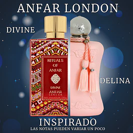 DIVINE EXTRAIT DE PARFUM 80 ML FOR WOMEN - ANFAR LONDON (INSPIRADO EN DELINA)