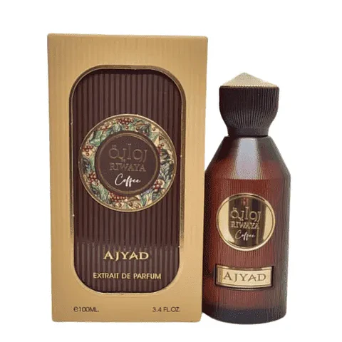 RIWAYA COFFE EXTRAIT DE PARFUM 100 ML UNISEX - AJYAD (INSPIRADO EN INTENSE CAFÉ )