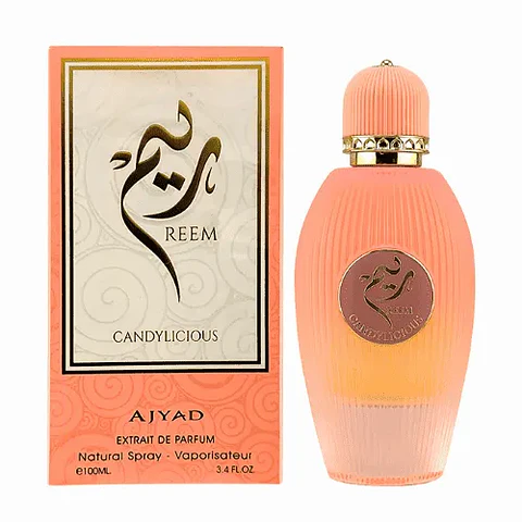 REEM CANDYLICIOUS EXTRAIT DE PARFUM 100 ML FOR WOMAN - AJYAD - (INSPIRADO EN CANDY)