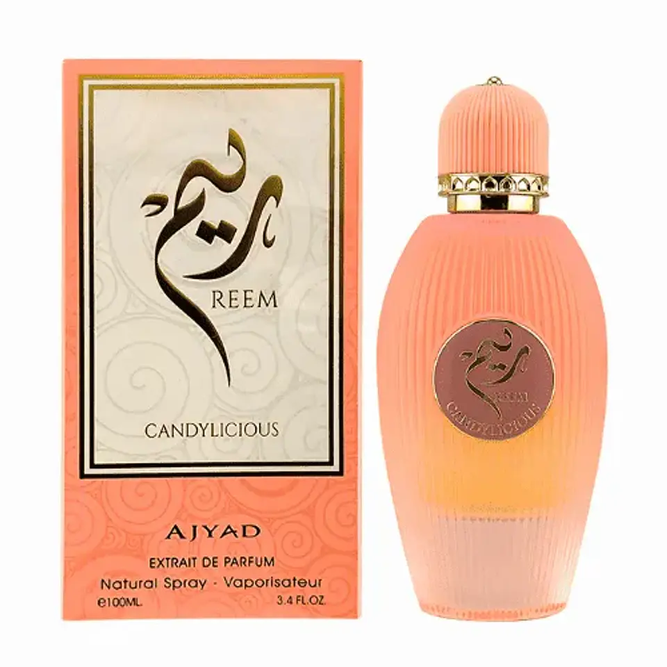 REEM CANDYLICIOUS EXTRAIT DE PARFUM 100 ML FOR WOMAN - AJYAD - (INSPIRADO EN CANDY) 1