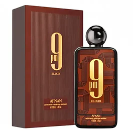 9 PM ELIXIR PARFUM INTENSE 100 ML UNISEX - AFNAN - (INSPIRADO EN LE MALE ELIXIR ABSOLU)