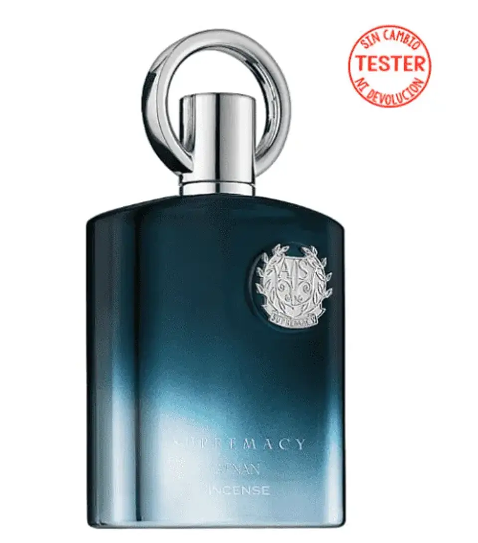 SUPREMACY INCENSE FOR MEN EDP 100 ML (TESTER-PROBADOR) - AFNAN 1