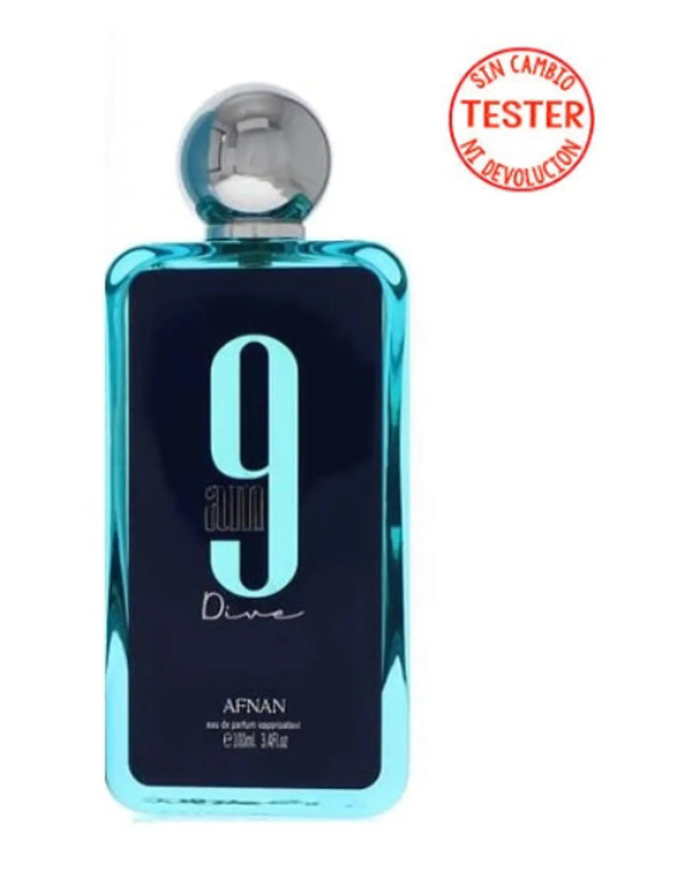 9 AM DIVE EDP 100 ML UNISEX (TESTER-PROBADOR) - AFNAN - (INSPIRADO EN Y) 1