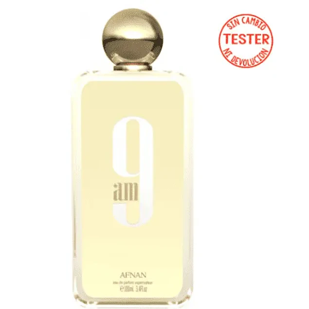 9 AM EDP 100 ML FOR WOMEN (TESTER-PROBADOR) -  AFNAN