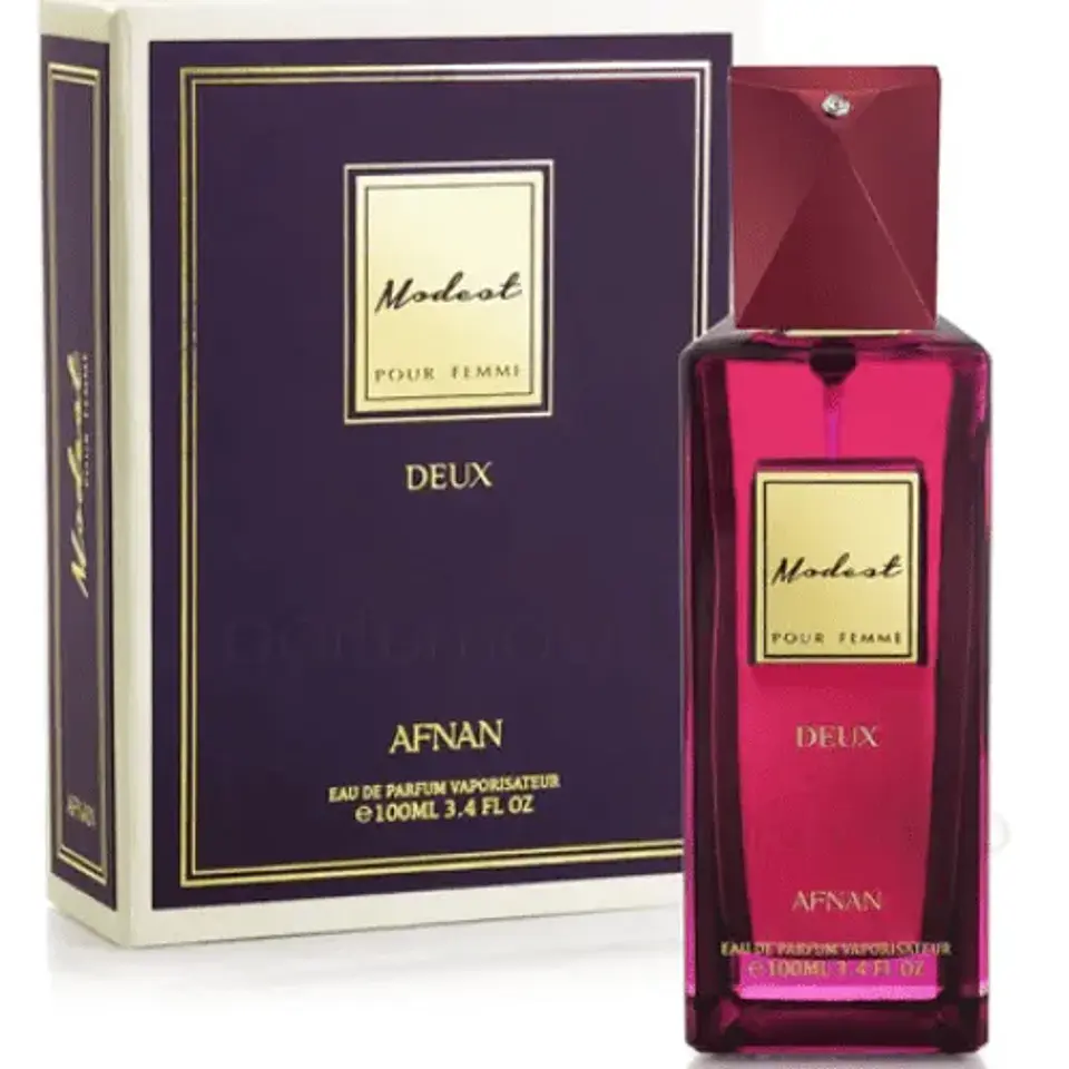 MODEST POUR FEMME DEUX EDP 100 ML - AFNAN (INSPIRADO EN COCO MADEMOISELLE) 1