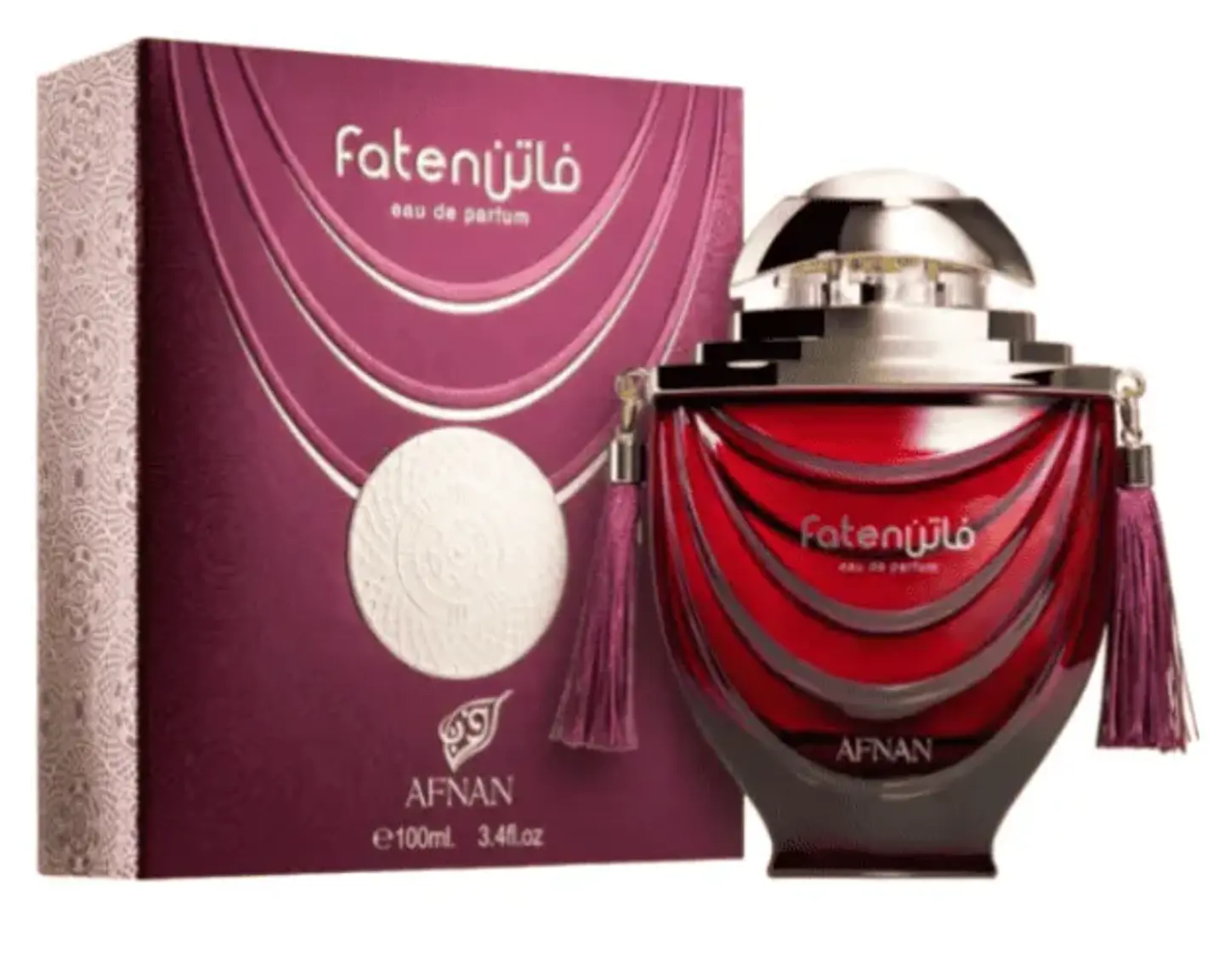 FATEN MAROON EDP 100 ML UNISEX -AFNAN (INSPIRADO  BACCARAT ROUGE 540) 1