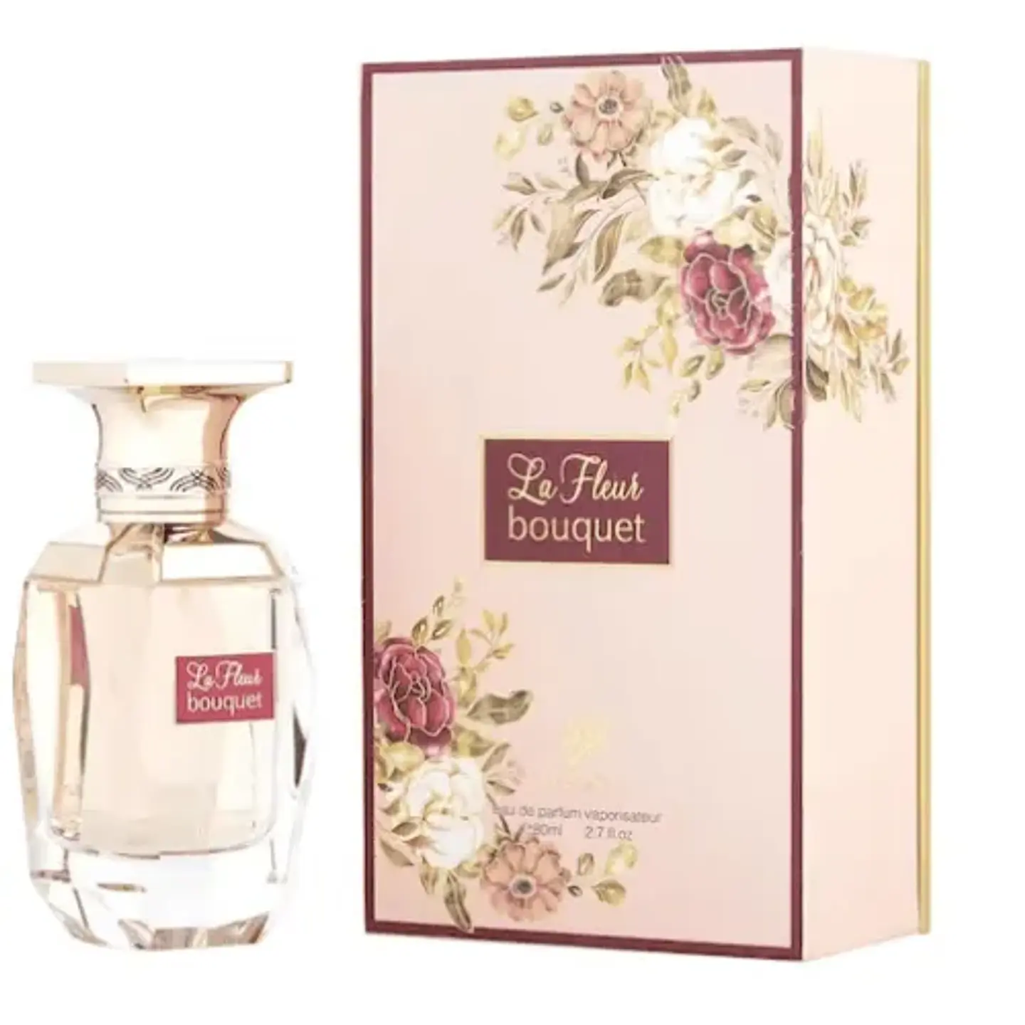 LA FLEUR BOUQUET EDP 80 ML FOR WOMEN - AFNAN (INSPIRADO EN FLEUR NARCOTIQUE ) 1