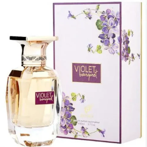 VIOLET BOUQUET EDP 80 ML - AFNAN (INSPIRADO EN BACCARAT ROUGE)