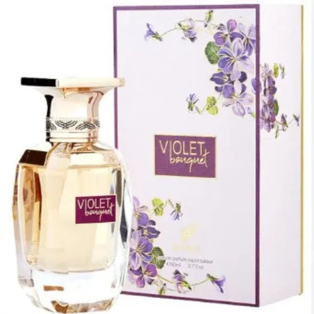 VIOLET BOUQUET EDP 80 ML - AFNAN (INSPIRADO EN BACCARAT ROUGE)