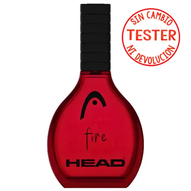 HEAD FIRE EDT 100 ML FOR MEN - (TESTER-PROBADOR) - HEAD