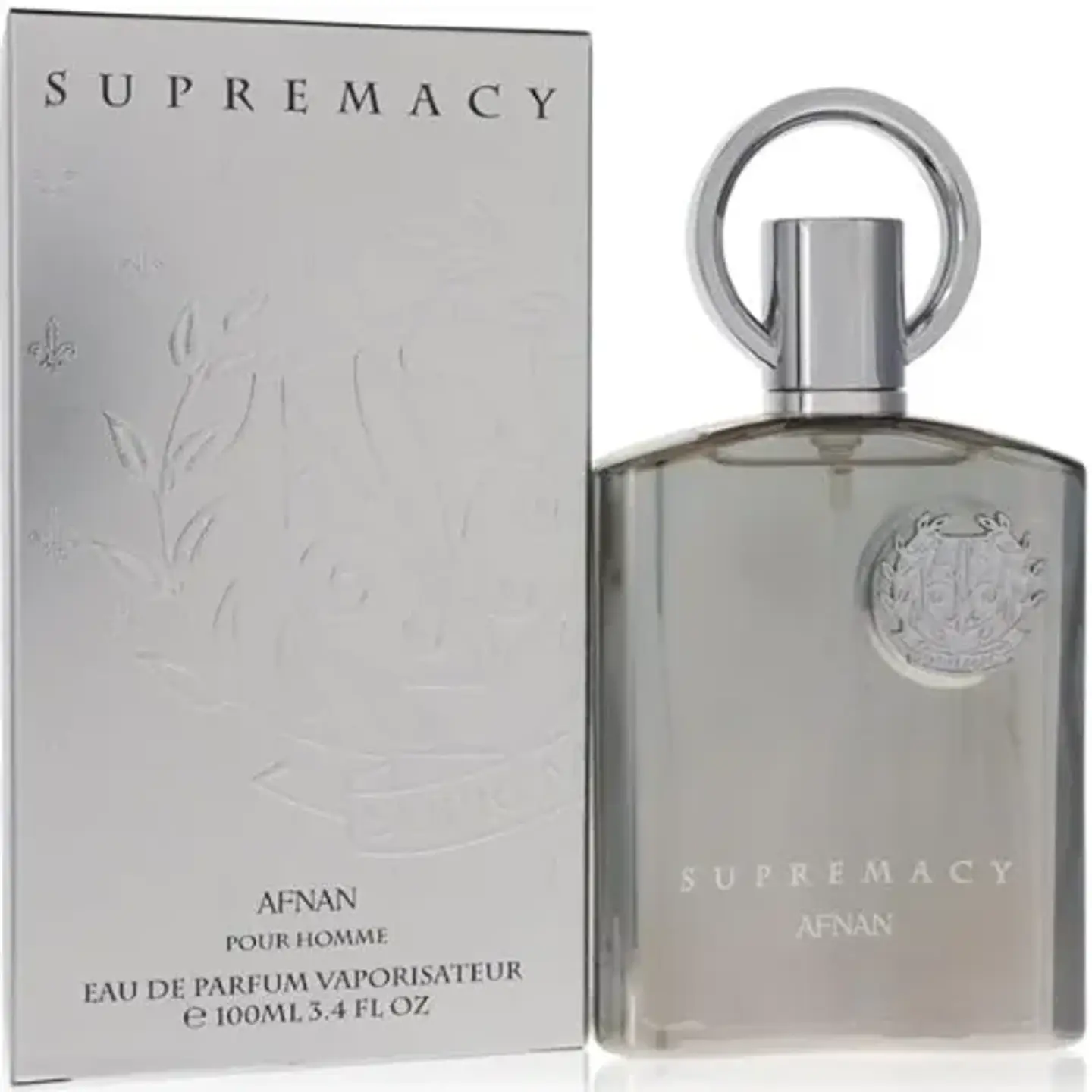 SUPREMACY SILVER HOMME EDP 100 ML - AFNAN (INSPIRADO AVENTUS) 1