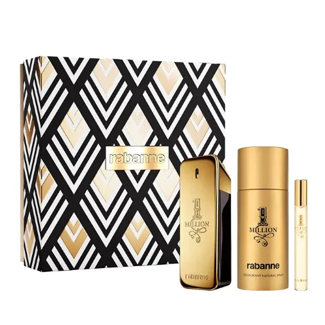 1 MILLION EDT 100 ML + DEO 150 ML + TRAVEL 10 ML - PACO RABANNE