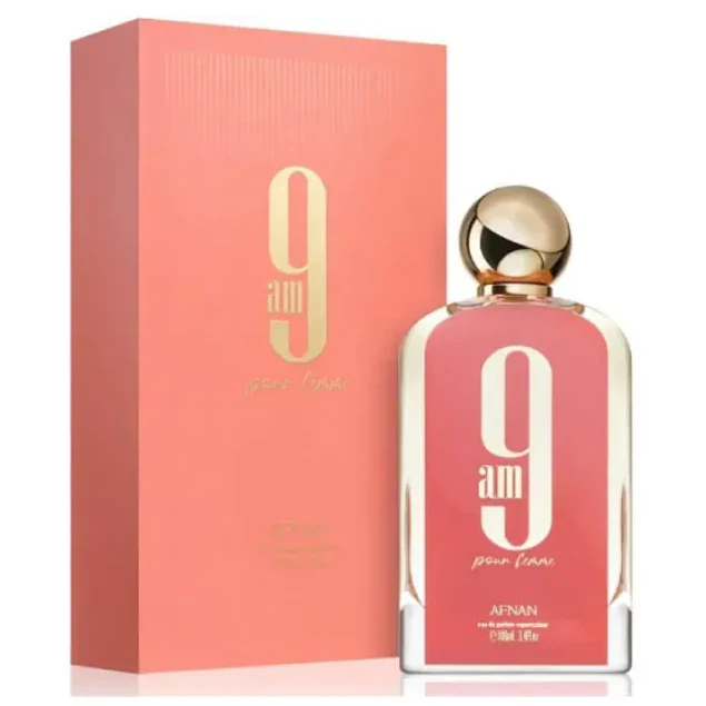 9 AM POUR FEMME EDP 100 ML - AFNAN - (INSPIRADO EN MY WAY)