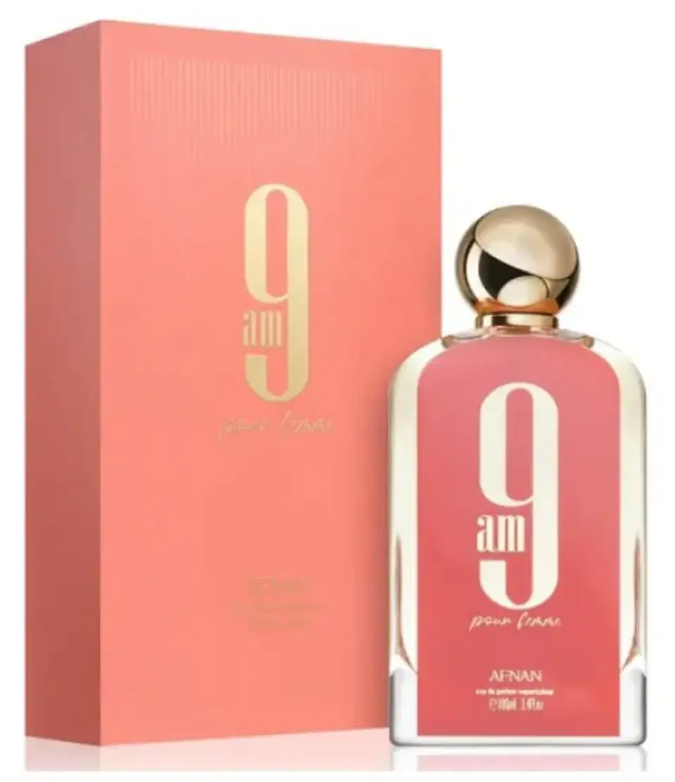 9 AM POUR FEMME EDP 100 ML - AFNAN - (INSPIRADO EN MY WAY) 1
