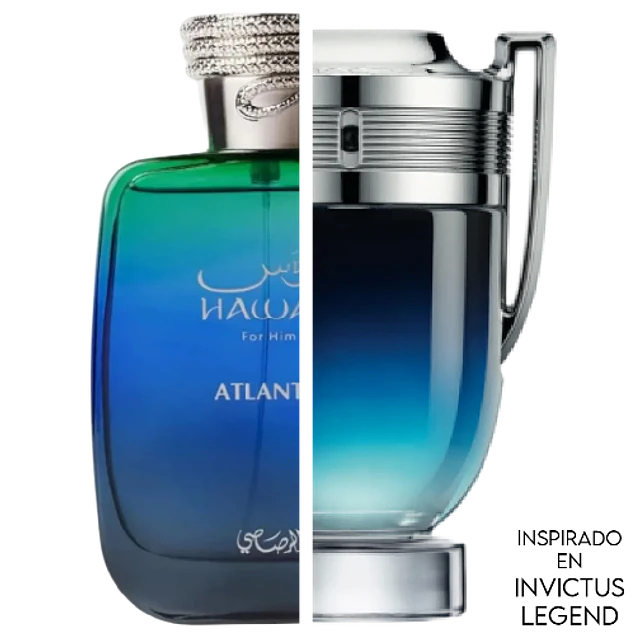 HAWAS ATLANTIS EDP 100 ML FOR MEN - RASASI - (INSPIRADO EN INVICTUS LEGEND)