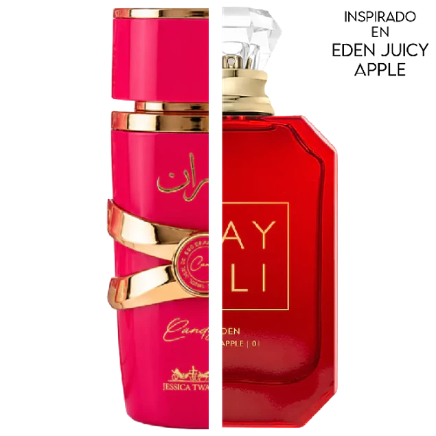 YARAN CANDY EDP 100 ML FOR WOMEN - JESSICA TWAIN (INSPIRADO EN EDEN JUICY APPLE)