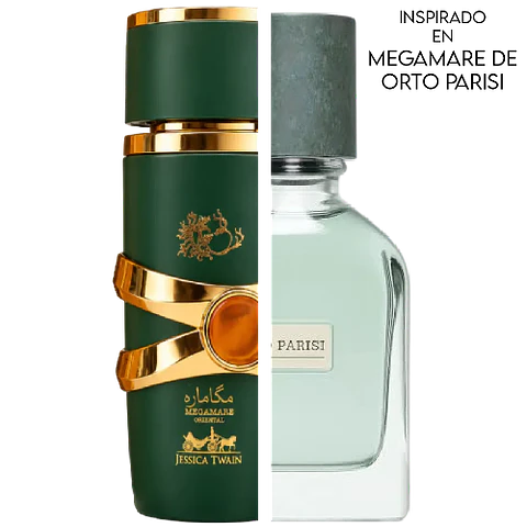 MEGAMARE ORIENTAL EDP 100 ML UNISEX  - JESSICA TWAIN (INSPIRADO MEGAMARE)