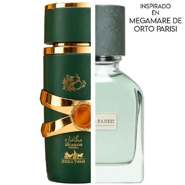 MEGAMARE ORIENTAL EDP 100 ML UNISEX  - JESSICA TWAIN (INSPIRADO MEGAMARE DE ORTO PARISI)