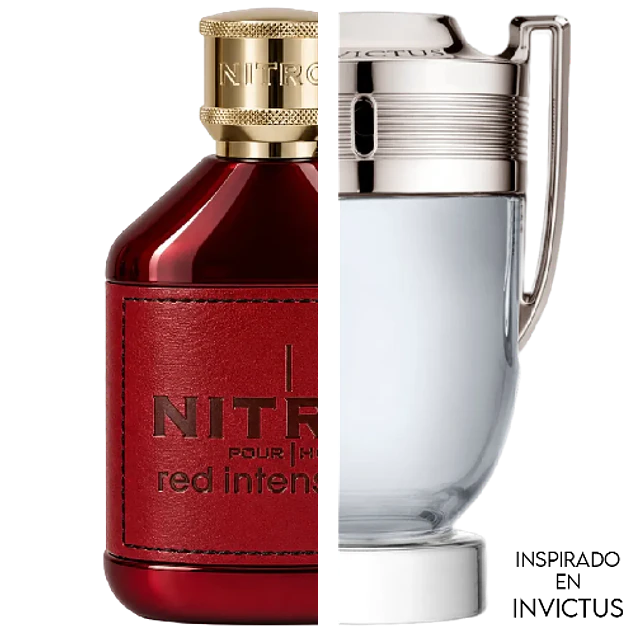 NITRO RED INTENSELY EDP 100 ML -  DUMONT (INSPIRADO EN INVICTUS)