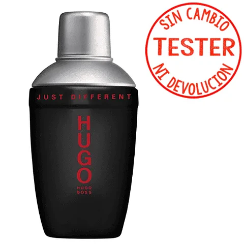 HUGO MAN JUST DIFFERENT EDT 75 ML (TESTER - PROBADOR) - HUGO BOSS